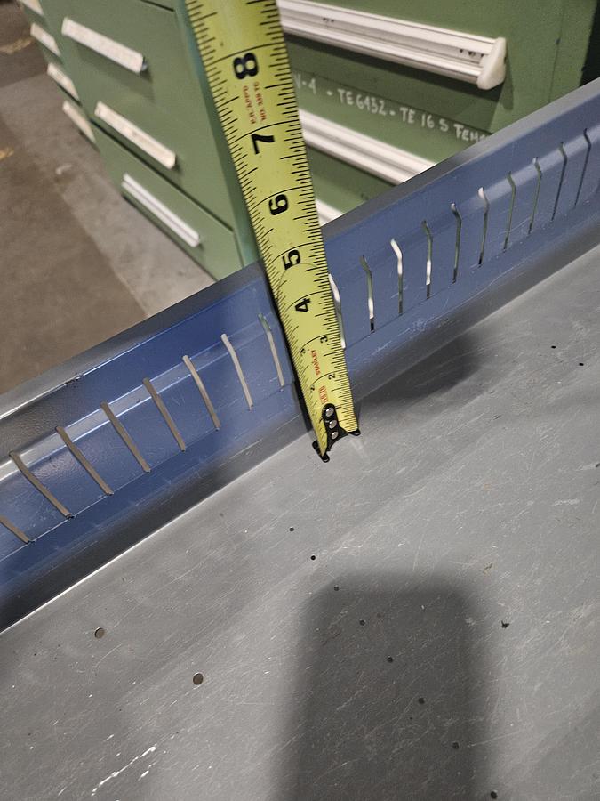 Used STANLEY VIDMAR INDUSTRIAL TOOL STORAGE CABINET 25" x 25" DRAWERS – MIXED DEPTH CONFIGURATION – HEAVY DUTY – EXCELLENT CONDITION