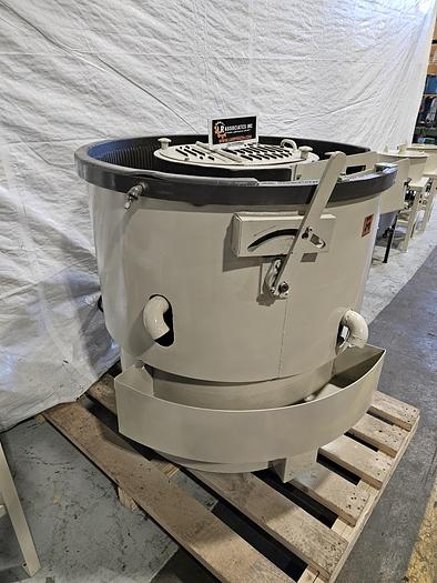 Used Sweco 10 Cubic FT Vibratory Finisher with Automatic Separation Smooth Polish Metal Plastic Fast Pristine! 