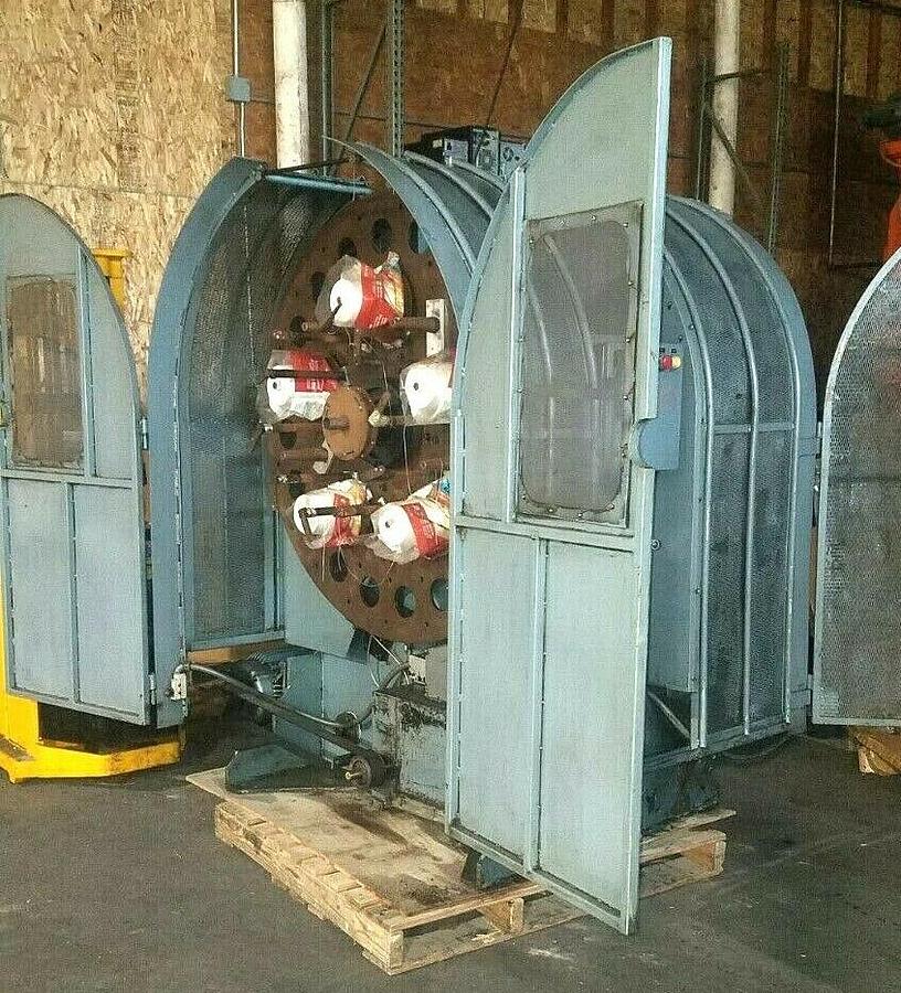 Used Stainless Steel Wire Hose Reinforcement Spiraling Machine Reinforce Hose Spiraler