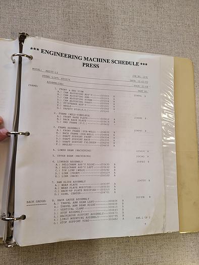 Used Standard Model CS 375-10 Metal Shear New 2006 with Back Gauge