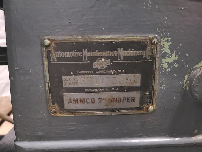 Used  AAMCO 7 Inch Shaper Machine Metal Former