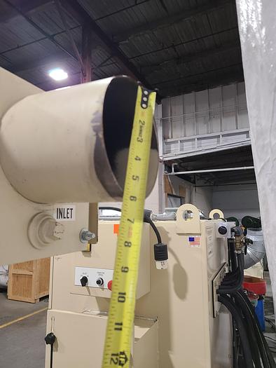 Used Empire Automatic Inline Conveyer Sand Blasting Machine Complete System Model # IL 885