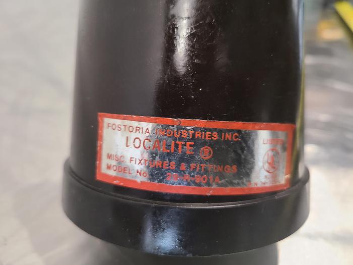 Used 16 inch Work Light Goose Neck Industrial steam punk lamp machine articulating 110V