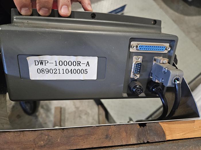 Used Digiweigh 10,000 Lb Digital Floor Pallet Scale 48 Inch Lb or KG