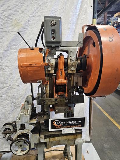 Used Perkins 9 Ton Punch Press Crimping Stamping Steel Brass