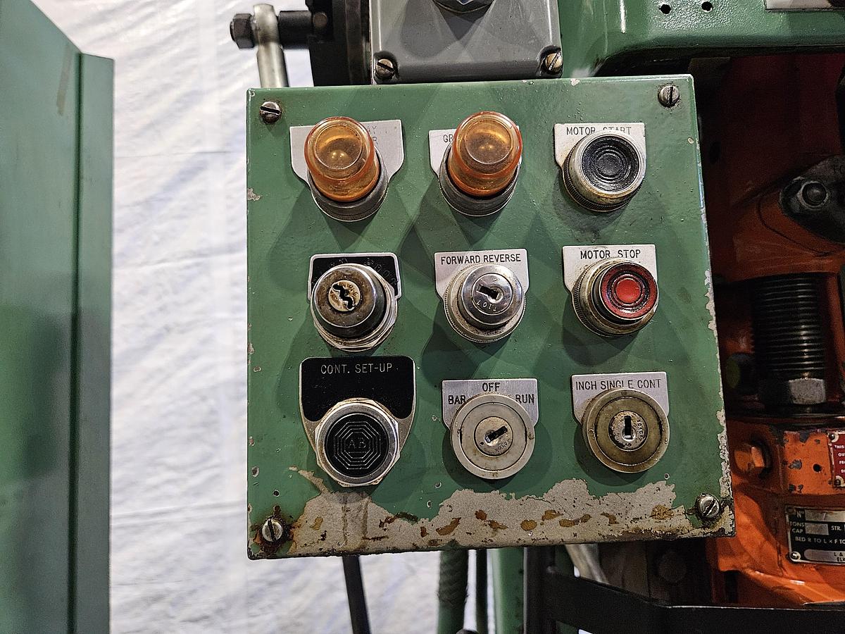 Used 27 Ton L&J Punch / Trim Press Air Clutch Air Brake 2" Adj. with Palm Buttons