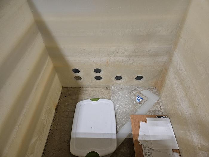 Used Reinforced Polypropylene Holding Tank (needs to modified to fit your needs)