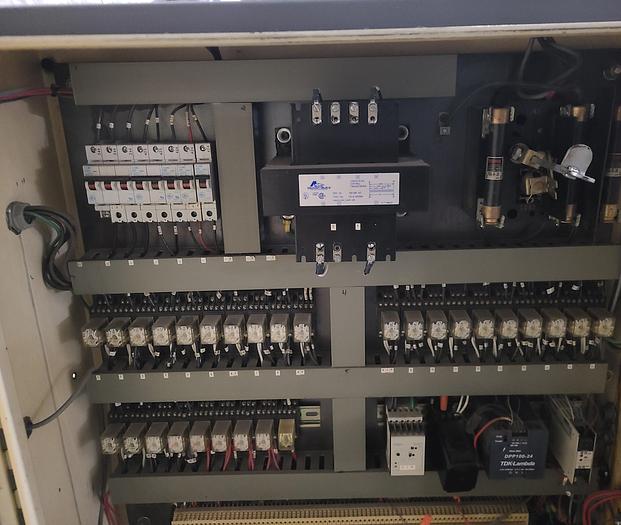 Used Minster B1 22 Ton Stamping Punch Press Air Clutch Air Brake with Servo Feed & Light Curtain 