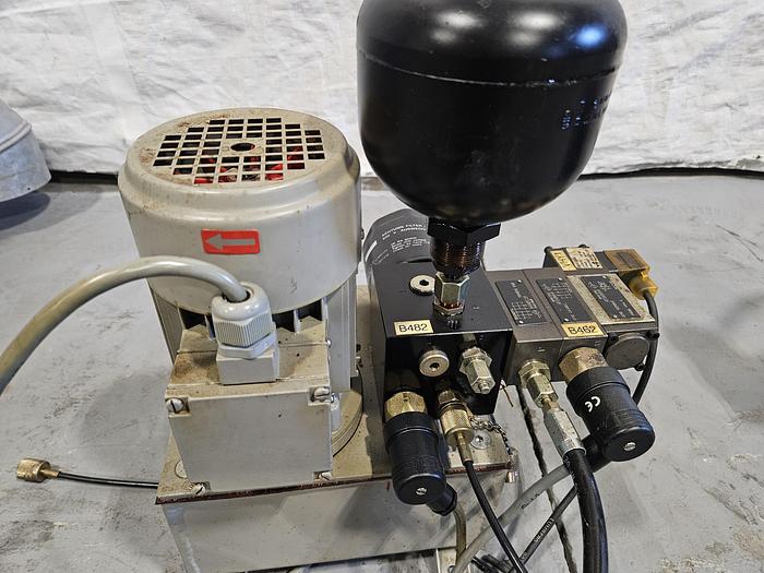 Used Bachofen Hydraulik HA3BL190 Hydraulic Pump with Valves
