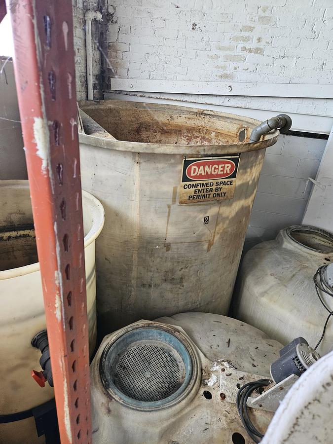 Used Large Waste Treatment Tanks Various Sizes Available