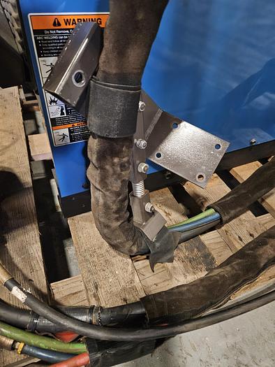 Used Miller Delta Weld 452 CV DC Welding Power Source with Miller Robotic Interface Microprocessor Weld Controller Cool mate 4 & Gun w/ Feeder... formerly on a Robot Welder