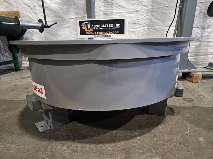 Used Coilmate Presspal Motorized Stock Reel Payoff Feed with Dancer Arm Control for Stamping Press Metal Stock Feeder 