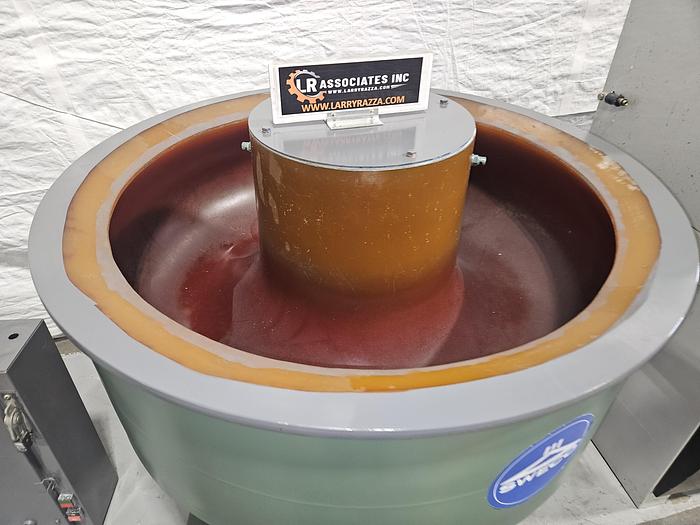 Used Sweco 10 Cubic Ft. Vibratory Finishing Machine Automatically Finish Metal or Plastic... Pristine!!