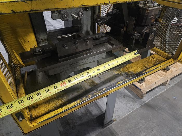 Used 3 Ton Perkins Punch Press, Air Clutch & Air Brake, with Palm Buttons