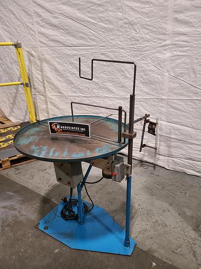 Used 30" Motorized Material Stock Reel 110 Volts