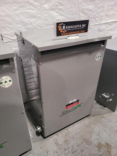 Used Green Line Rex Power Magnetics 3 Phase Transformer Primary 208 Secondary 416Y/240 75KVA TESTED!
