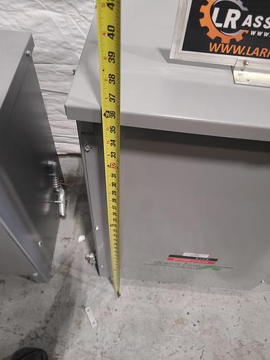 Used Green Line Rex Power Magnetics 3 Phase Transformer Primary 208 Secondary 416Y/240  75KVA TESTED! 