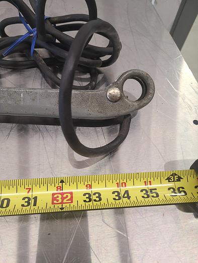 Used 35 Inch Work Light Industrial Steam Punk Lamp Machine Articulating 110V