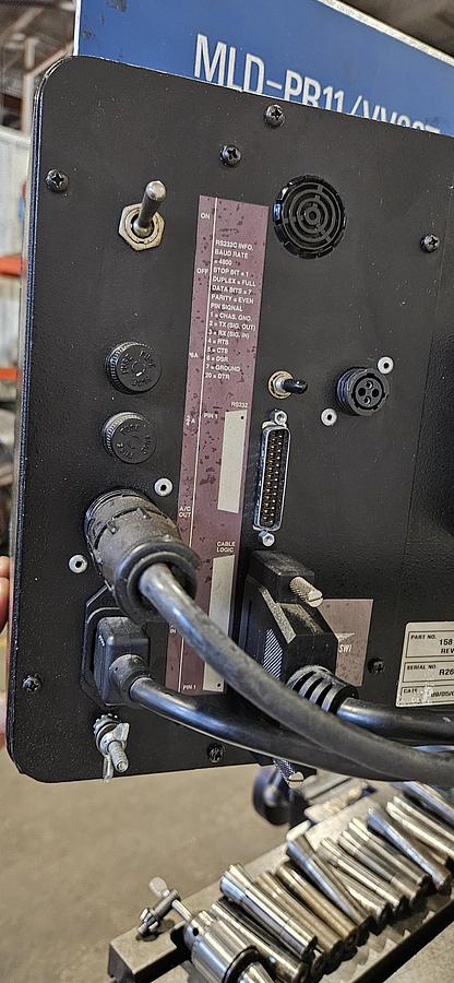 Used BRIDGEPORT SERIES I 2HP VERTICAL MILL – PROTOTRAK MX2 2-AXIS CNC / CONVERSATIONAL CONTROL – POWER FEED – VISE – COLLETS – 480V 3 PHASE – RUNNING