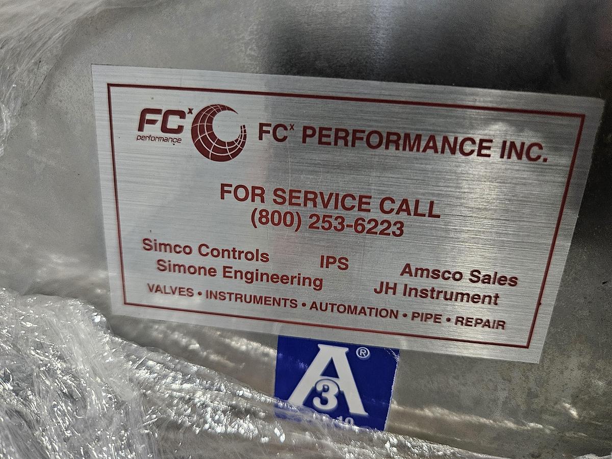 Used ALFA LAVAL STAINLESS STEEL SX4 ROTARY LOBE PUMP ULTRAPURE NARROW 2" TC DUPLEX SHAFT SC/SC SINGLE MECHANICAL R00 USP CLASS VI EPDM SEAL 70 PSI 