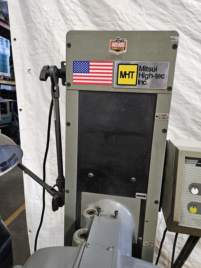 Used MITSUI HIGH-TEC MSG-200MH 6" x 12" MANUAL SURFACE GRINDER – REFURBISHED – SONY DRO – WALKER MAG CHUCK – VFD – EXCELLENT CONDITION