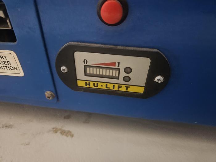 Used West Bend 1100 Lb. Electric Lift Truck Cart 67 inch lift height Tool Change Lifter