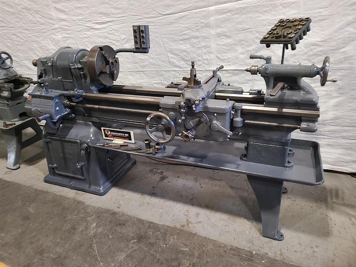 Used Southbend 16 x 60 Metal Lathe 220 Volts 3 Phase with Collets, Collet Changer, Taper Attachment and Threading Plus 4 Jawchucks