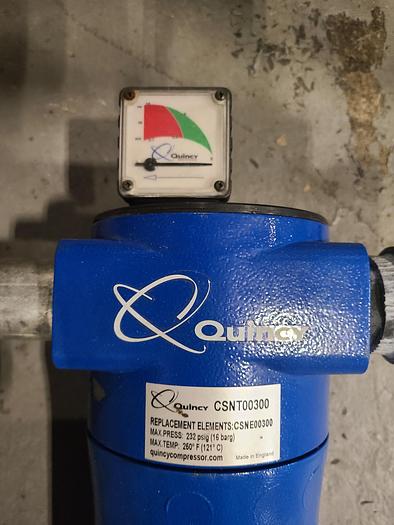 Used Quincy Air Filter for Compressor with 2 Inch Valve