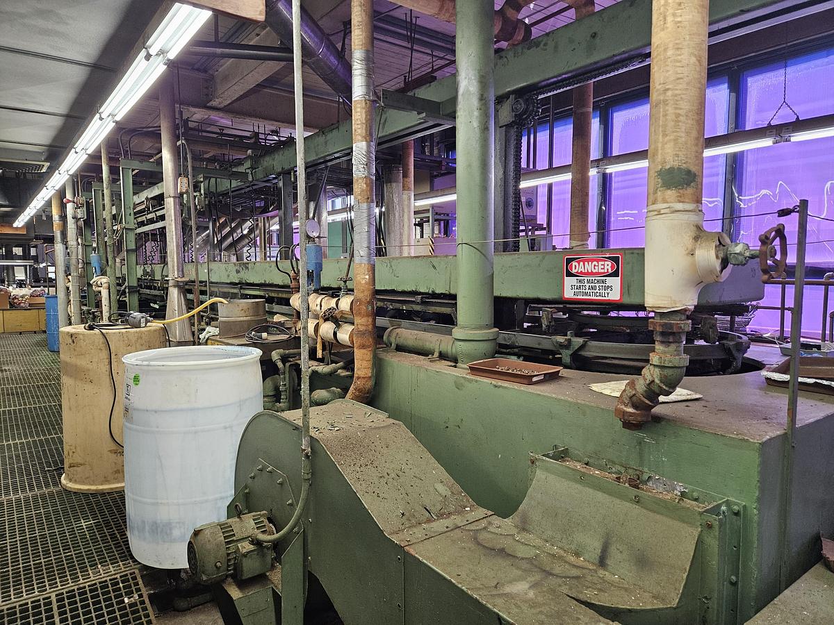 Used Udylite Cyclemaster 36-ft Automation Plating Line Machine