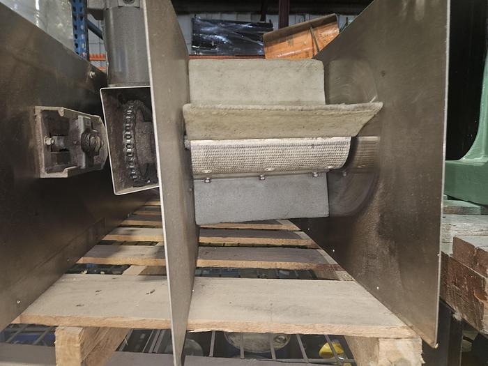 Used Stainless Steel Conveyors 10 Ft long x 10" wide 220v 3 Phase 