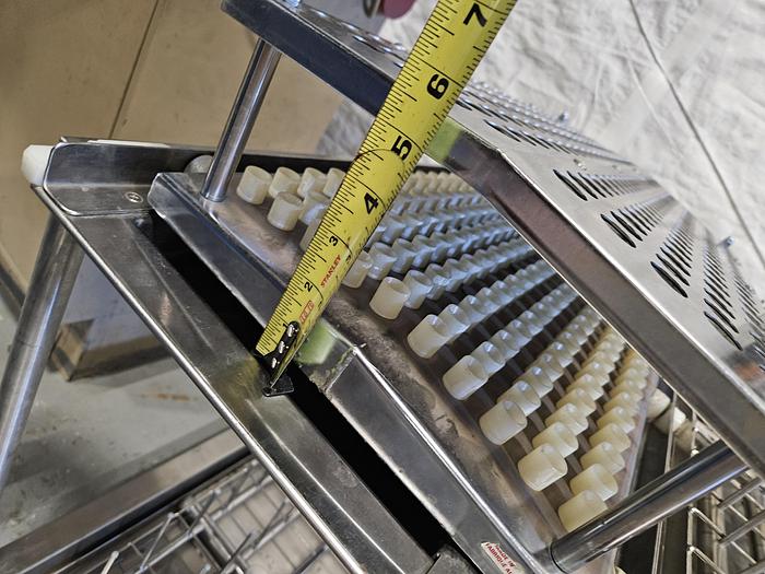 Used Stainless Steel Industrial Dishwasher Racks that fits AMSCO 400