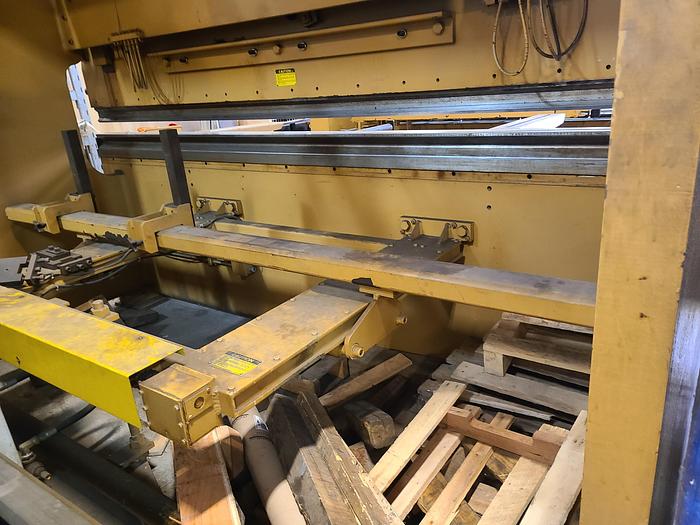 Used Standard Metal Brake Model AB 200 with Back Gauge  Serial Number F100321291