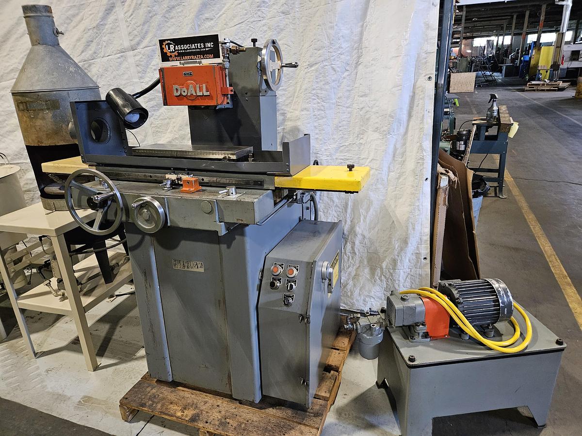 Used DoAll 6x18 Automatic Surface Grinder w/ Magnetic Chuck – Precision Machine Tool