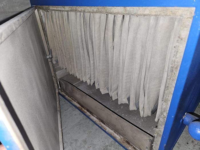 Refurbished Double Head Polishing Buffing Self Contained Machine with Dust Collector 220V 3450 RPM