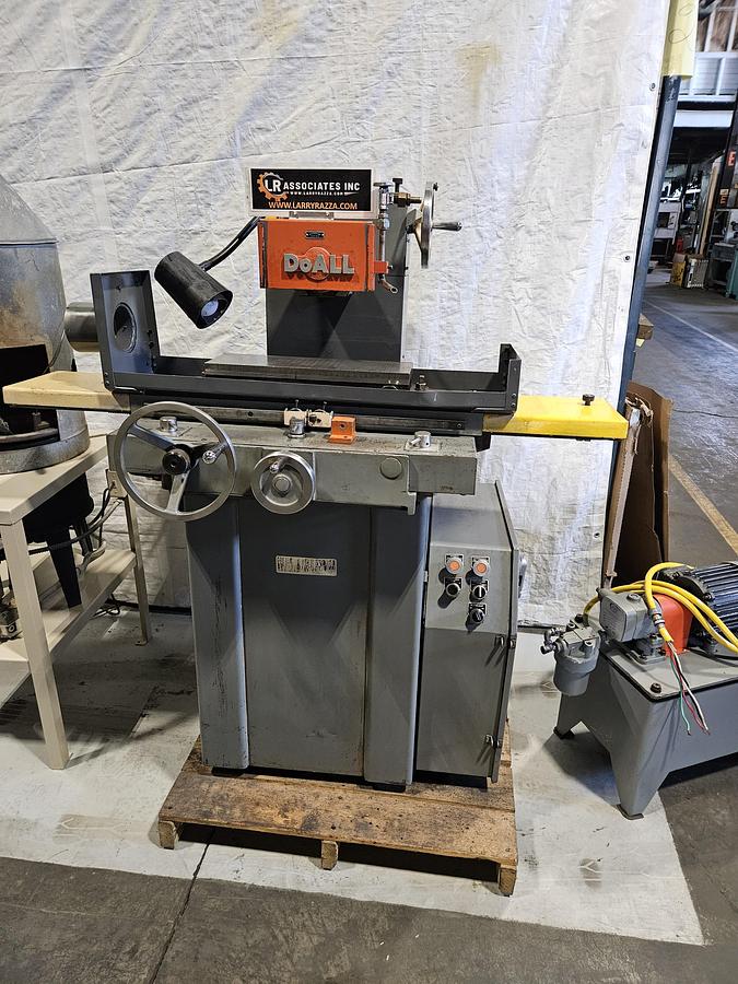 Used DoAll 6x18 Automatic Surface Grinder w/ Magnetic Chuck – Precision Machine Tool