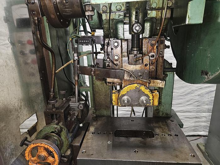 Used 15 Ton Rousselle Punch Press Air Clutch Air Brake 2" Stroke Variable Speed Control