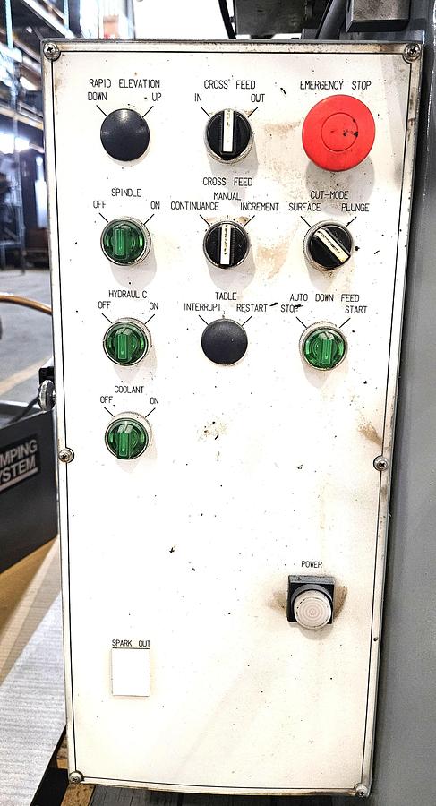 Used MITSUI MSG-250-2A AUTOMATIC PRECISION SURFACE GRINDER – 8" × 18" WALKER ELECTRIC MAGNETIC CHUCK – AUTO DOWNFEED – HYDRAULIC TABLE – WALKER SINE PLATE – GRIND-ALL NO. 1 – TOOLING PACKAGE – COOLANT – 220V 3 PH – TESTED & RUNNING EXCELLENT