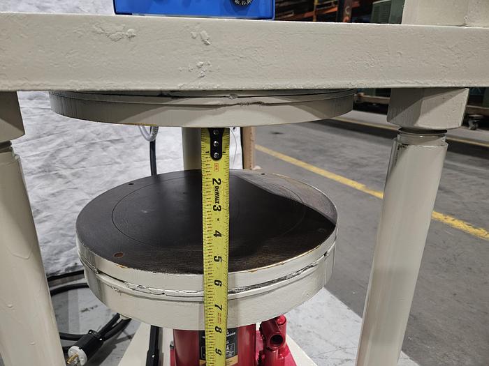 Used Contenti 12" Rubber Mold Vulcanizer Make Spin Cast Molds Fishing Tackle