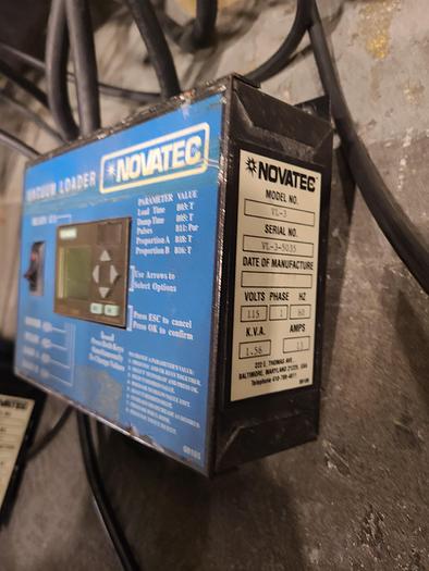 Used Novatec Complete Plastic Resin Batch Blending System