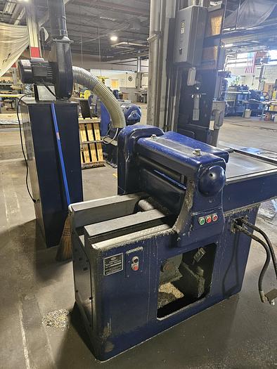 Used Premier Rotary Metal Shaver Machine by Sta-Hi Corp Skim Skive Metal Surface Metal Planer Miller