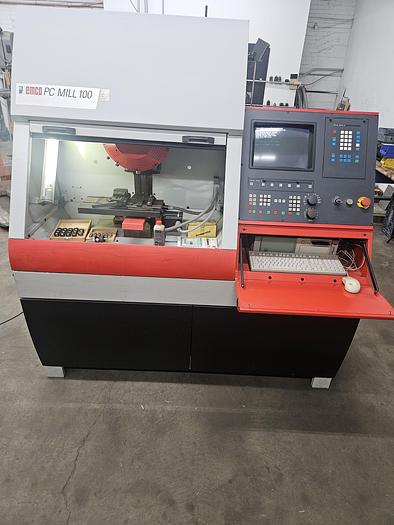 Used EMCO PC Mill 100 Fanuc Series 0 Controller Mini CNC Milling Machine (unknown Condition)