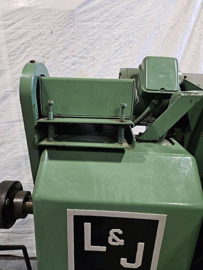 Used 27 Ton L&J Punch / Trim Press Air Clutch Air Brake 2" Adj. with Palm Buttons