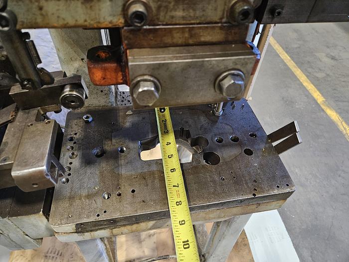 Used Perkins 9 Ton Punch Press Crimping Stamping Steel Brass