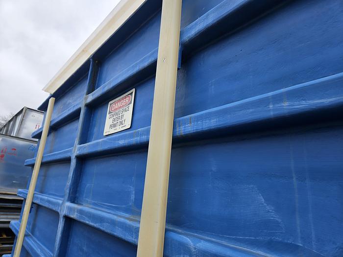 Used Fiberglass Reinforced Holding Tank Water Liquids Cooling 6' x 4' x 6'