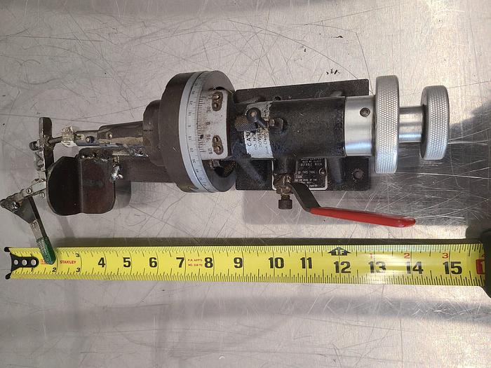Used Whirley-Gig LAST WORD Model B Rotary Spin Index Grinding Fixture Pin Grinder