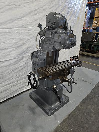 Used Van Norman No. 12 Milling Machine with Power Feed & Rotating Vise 220V 3PH