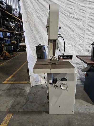 Used Rockwell Delta 20 Inch Metal Vertical Band Saw with Blade Welder 220V 3 Phase Variable Speed