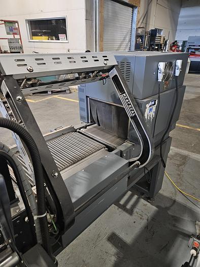 Used Heat Seal Plastic Shrink Wrap Packaging Machine Model HDS115/8IP