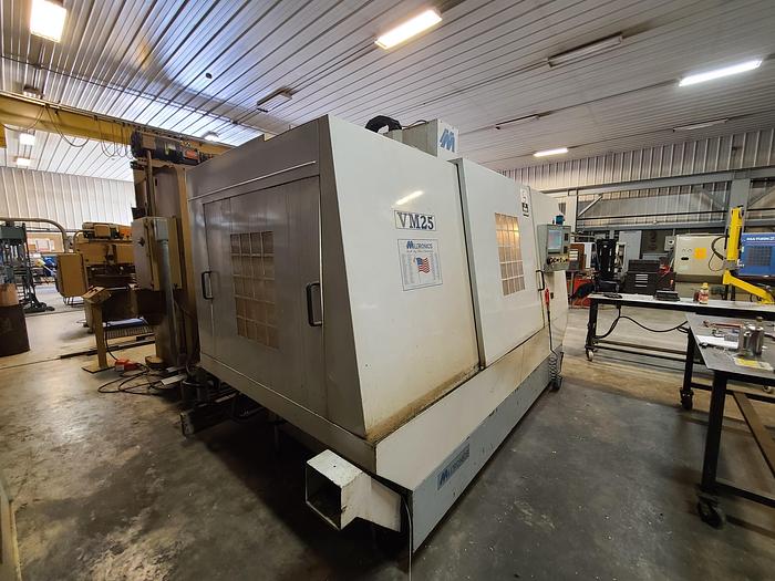 Used Milltronics VM25 CNC Vertical Milling Machine with Tooling