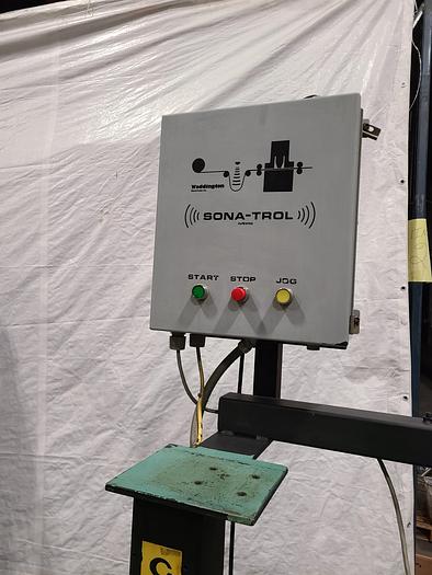 Used Coilmate 48 Inch Motorized 2500 Lb Material Stock Decoiler Payoff